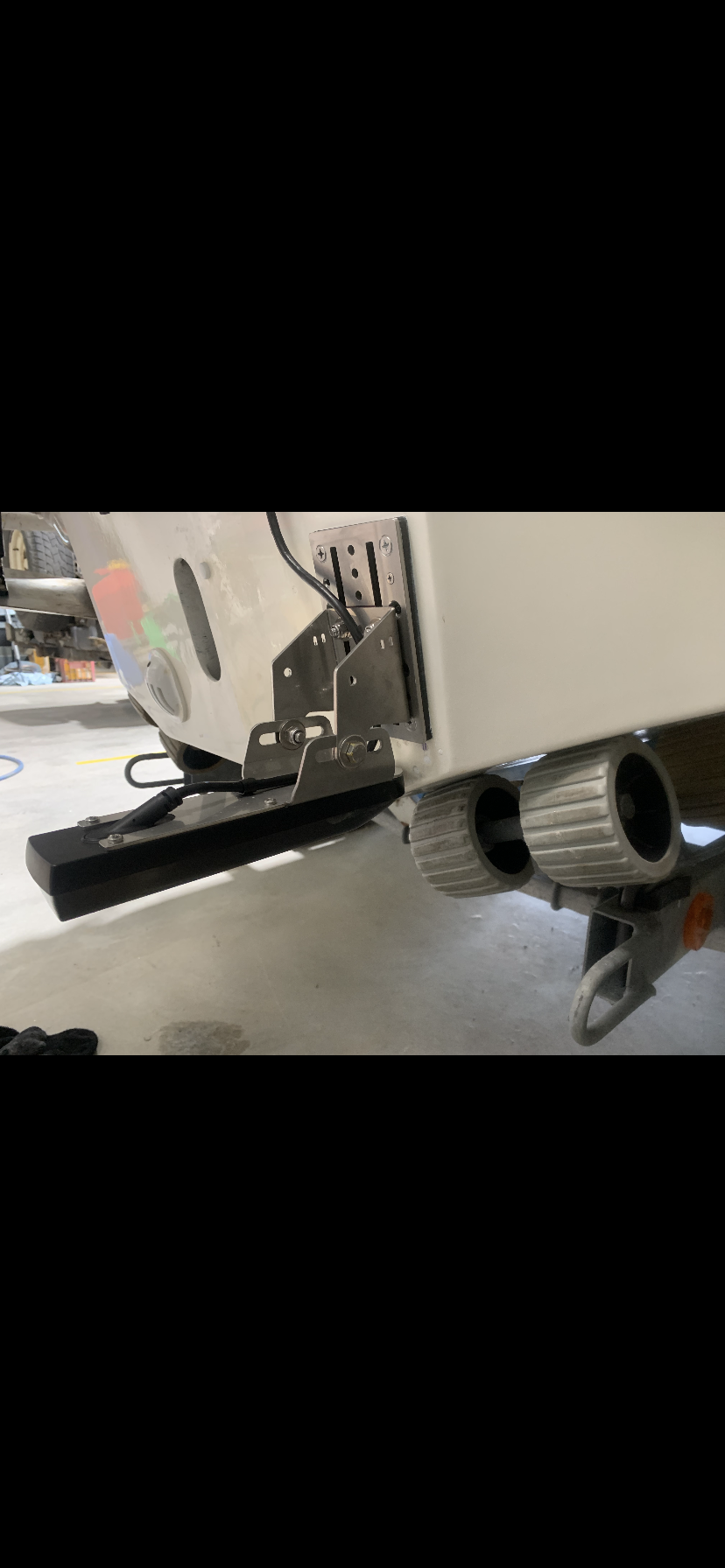 how to fully adjust active image transducer Lowrance HD