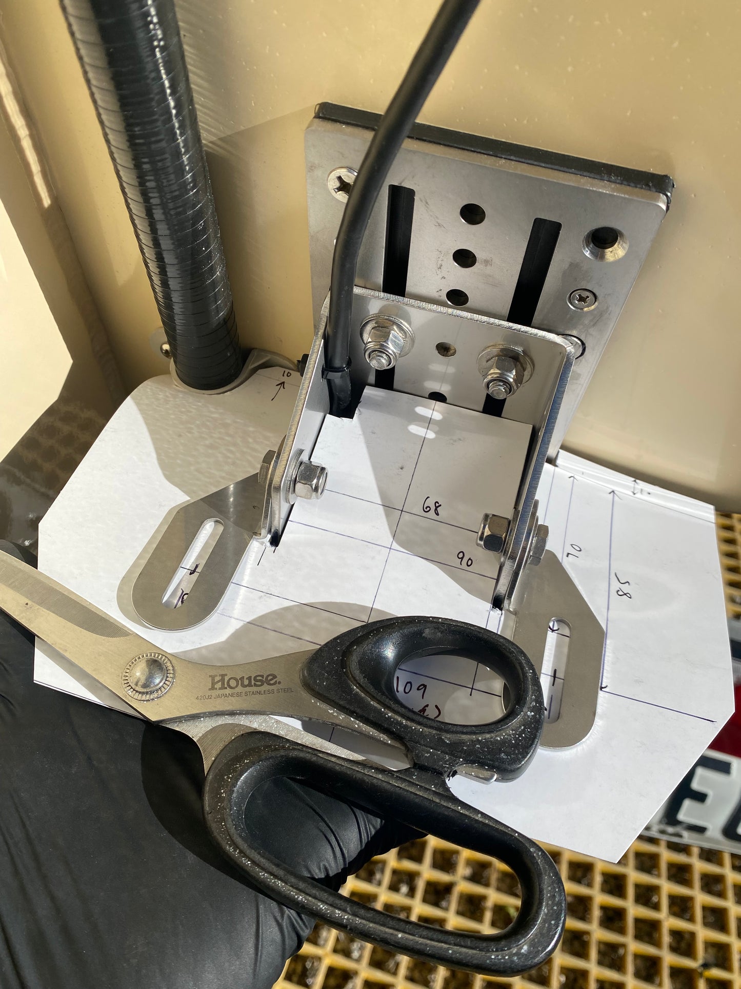 Spray Guard Support Tabs