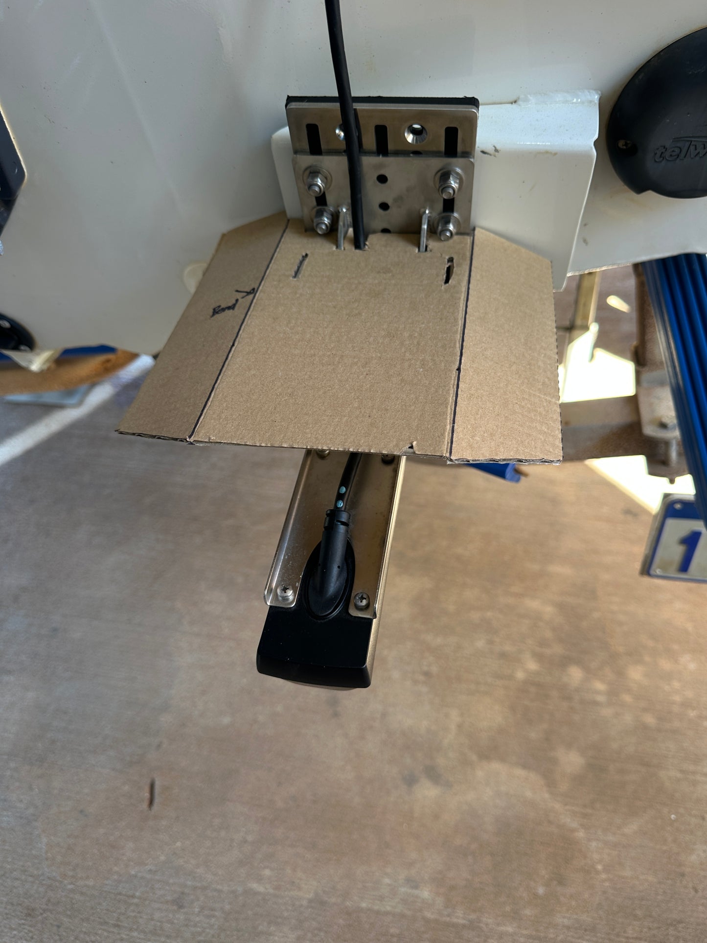Custom Spray Guards for Ti Transducer Mounts and How to make one D.I.Y.