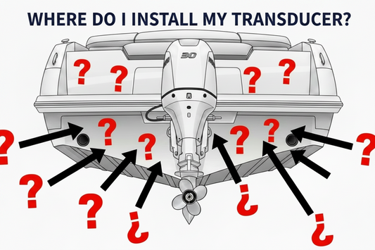 where do i install my transducer on my boat?