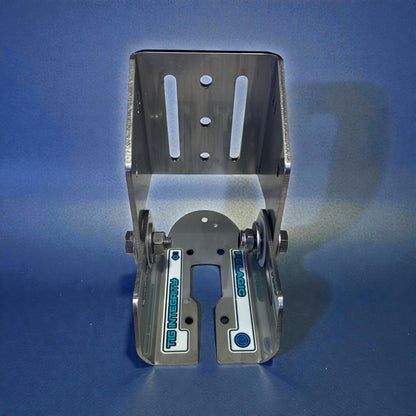 how to install heavy duty transom mount for Garmin Gt transducer