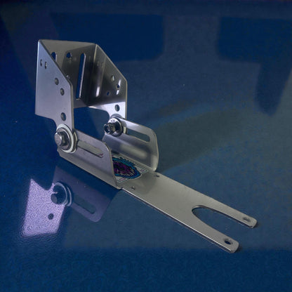 heavy duty fully adjustable transom mount for Lowrance HD active image