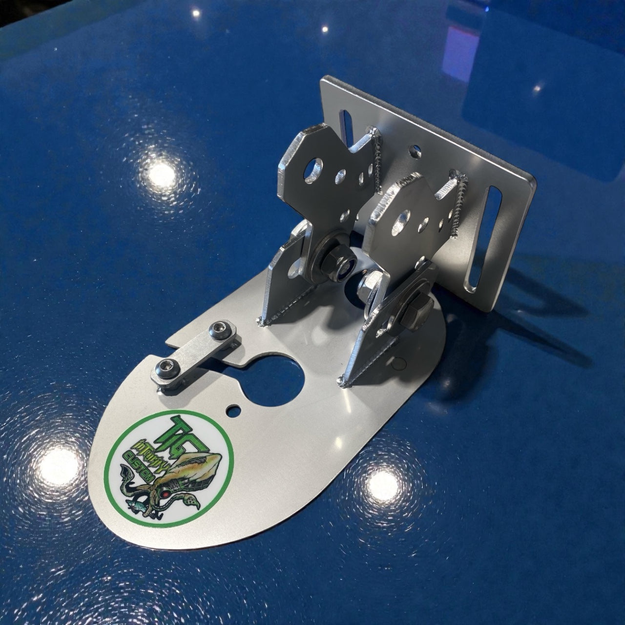 transom mount for Furuno 3D 1KW DFF3D transducer adjustable 