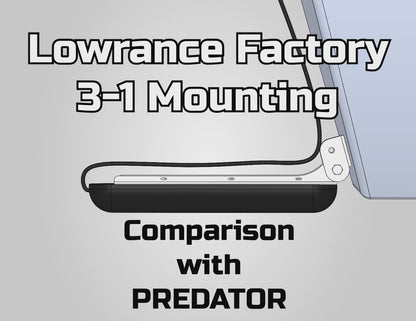 Predator Heavy Duty Mount (Lowrance 3-1 )